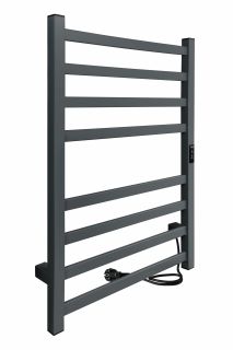 Полотенцесушитель электрический Indigo Oktava Slim 3 LСLOKS3E80-50MGRt 80x50 см серый матовый